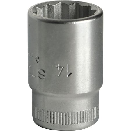 STAHLWILLE TOOLS 10 mm (3/8") Socket Size 14 mm L.30 mm 02010014